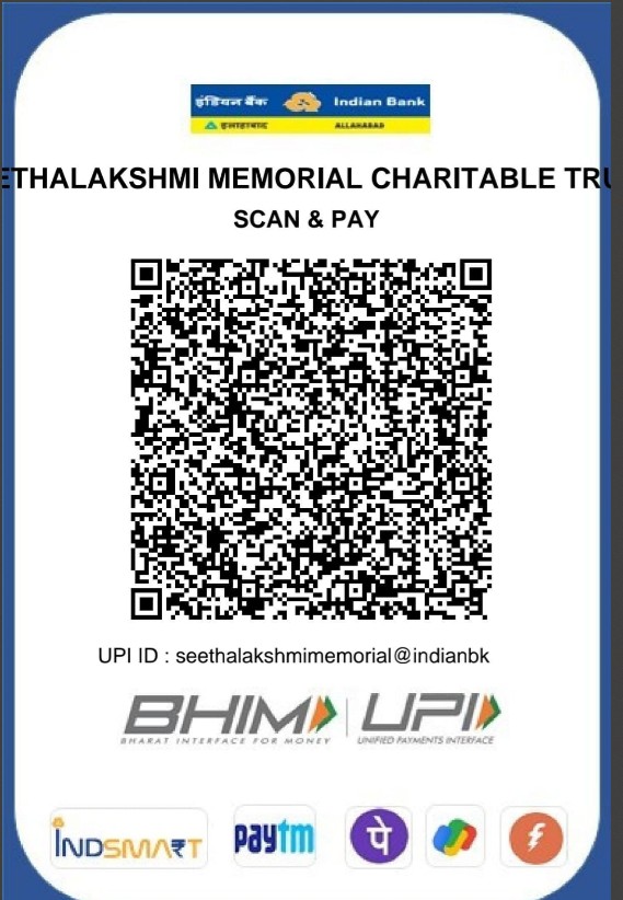 UPI QR - Seethalakshmi Memorial Charitable Trust